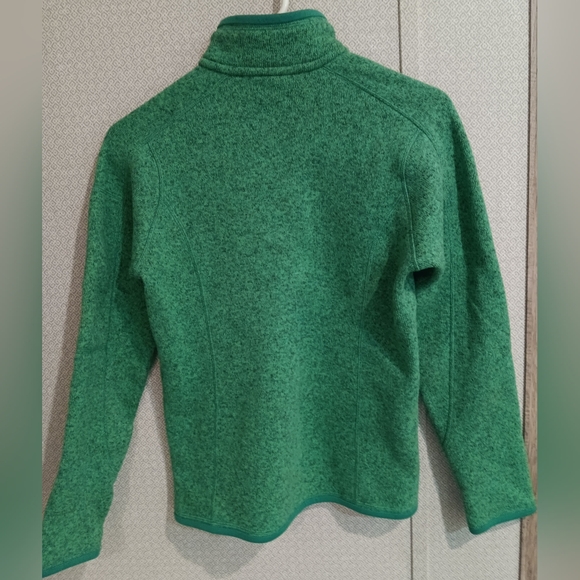 Patagonia 1/4 Zip "Better Sweater" in Beryl Green size SMALL - Picture 4 of 7